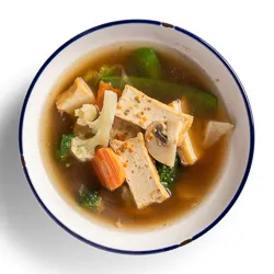 Vegetable & Tofu Soup - w mixed vegetables - Narai Thai Balwyn Food Image