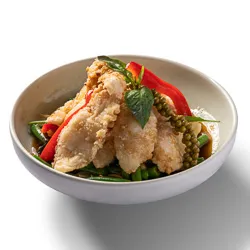 Narai Thai Balwyn Food Image - NRT-Stir-Fried-Wild-Ginger-Rockling-Fish.webp